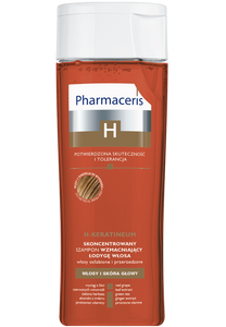 Pharmaceris H CONCENTRATED STRENGTHENING SHAMPOO for weak hair prone to falling out, for normal and oily hair H-KERATINEUM 250 ml