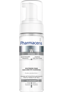 Pharmaceris W MOUSSE BLANCHISSANTE PURI ALBUCIN NETTOYANTE POUR LES YEUX ET LE VISAGE 150 ml