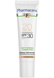 Pharmaceris F MATT-MINERAL tekući dermo puder SPF 30 20 NATURAL 30  ml