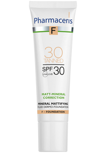 Pharmaceris F MATT-MINERAL tekući dermo puder SPF 30 30 TANNED 30 ml
