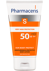 Pharmaceris S BAUME PROTECTEUR HYDROLIPIDIQUE FPS 50+ pour le corps SUN BODY PROTECT 150 ml