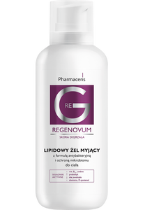 Pharmaceris REGENOVUM LIPIDOWY ŻEL MYJĄCY z formułą antybakteryjną i ochroną mikrobiomu 400 ml