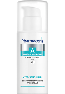 Pharmaceris A DEEPLY MOISTURIZING FACE CREAM SPF 20 VITA-SENSILIUM 50 ml