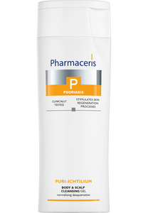 Pharmaceris P BODY & SCALP CLEANSING GEL normalising desquamation PURI-ICHTILIUM 250 ml