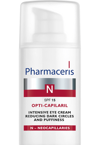 Pharmaceris N INTENSIVE EYE CREAM REDUCING DARK CIRCLES AND PUFFINESS SPF 15 OPTI-CAPILARIL 15 ml