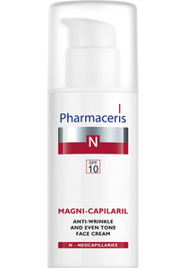 Pharmaceris N ANTI-WRINKLE AND EVEN TONE FACE CREAM SPF 10 MAGNI-CAPILARIL 50 ml