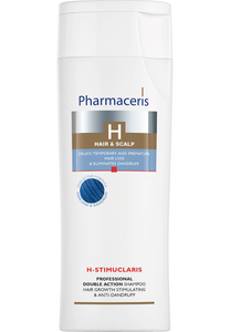 Pharmaceris H PROFESSIONAL DOUBLE ACTION SHAMPOO HAIR GROWTH STIMULATING & ANTI-DANDUFF H-STIMUCLARIS 250 ml