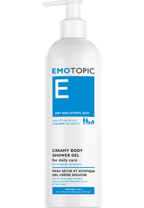 GEL DE SPĂLARE EMOLIENT EMOTOPIC pentru îngrijirea zilnică a corpului 400 ml