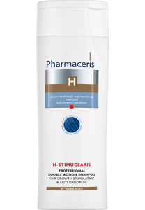 Pharmaceris H SHAMPOOING SPÉCIALISÉ de deux applications STIMULANT LA CROISSANCE DES CHEVEUX ET ANTIPELLICULAIRE H-STIMUCLARIS 250 ml