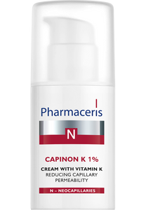 Pharmaceris N CAPINON K 1% CREMĂ CU VITAMINA K pentru reducerea permeabilității capilarelor 30 ml