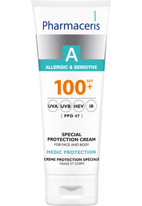 Pharmaceris A CRÈME PROTECTION SPÉCIALE FPS 100+ visage et corps MEDIC PROTECTION 75 ml