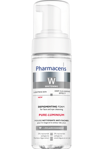 Pharmaceris W DEPIGMENTING FOAM for face and eye cleasing PURE-LUMINUM 150 ml