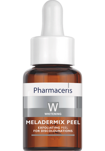 Pharmaceris W EXFOLIATING PEEL FOR DISCOLOURATIONS with 20% of acids (glycolic, lactic, madelic) MELADERMIX PEEL 30 ml