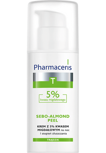 Pharmaceris T EXFOLIATING NIGHT CREAM WITH 5% MANDELIC ACID grade I exfoliation SEBO-ALMOND PEEL 5% 50 ml