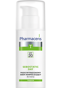 Pharmaceris T ANTI-ACNE NORMALIZING FACE CREAM SPF 20 reducing skin pores SEBOSTATIC DAY 50 ml