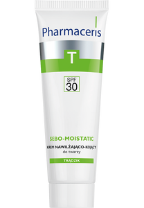 Pharmaceris T MOISTURIZING AND SOOTHING FACE CREAM SPF 30 SEBO-MOISTATIC 50 ml