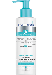 Pharmaceris A ŻEL MYJĄCY Z KWASEM HIALURONOWYM do twarzy i okolic oczu PHYSIOPURIC-GEL 190 ml