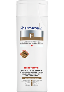 Pharmaceris H SPECJALISTYCZNY SZAMPON STYMULUJĄCY WZROST WŁOSÓW pobudza odrastanie włosów i ich zagęszczenie H-STIMUPURIN 250 ml