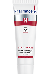 Pharmaceris N KREM NAWILŻAJĄCO-WZMACNIAJĄCY SPF 20 do twarzy VITA-CAPILARIL 50 ml
