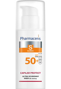 Pharmaceris S ULTRA OCHRONNY KREM SPF 50+ do twarzy dla skóry naczynkowej i z trądzikiem różowatym CAPILAR PROTECT 50 ml