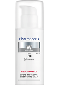  CREMĂ ILUMINATOARE CU PROTECȚIE SOLARĂ SPF 50+ MELA-PROTECT 50 ml