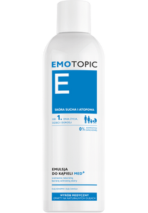 EMOTOPIC EMULSJA DO KĄPIELI MED+ do codziennego stosowania 400 ml