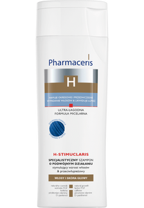 Pharmaceris H SPECJALISTYCZNY SZAMPON o podwójnym działaniu STYMULUJĄCY WZROST WŁOSÓW & PRZECIWŁUPIEŻOWY H-STIMUCLARIS 250 ml