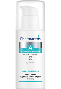 Pharmaceris A LEKKI KREM GŁĘBOKO NAWILŻAJĄCY do twarzy SPF 30 VITA-SENSILIUM 50 ml