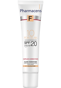 Pharmaceris F FLUID FOUNDATION SPF 20 10 PORCELAIN CAPILAR-CORRECTION 30 ml