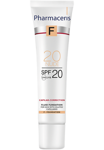 Pharmaceris F FLUID FOUNDATION SPF 20 20 NUDE CAPILAR-CORRECTION 30 ml