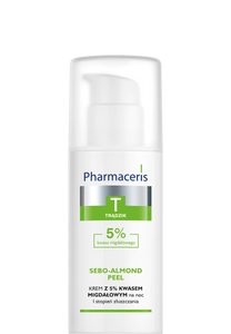 Pharmaceris T KREM Z 5% KWASEM MIGDAŁOWYM na noc I stopień złuszczania SEBO-ALMOND PEEL 5% 50 ml