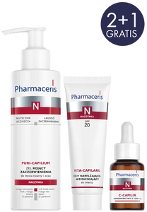 Zestaw Pharmaceris N DERMOPIELĘGNACJA SKÓRY NACZYNKOWEJ