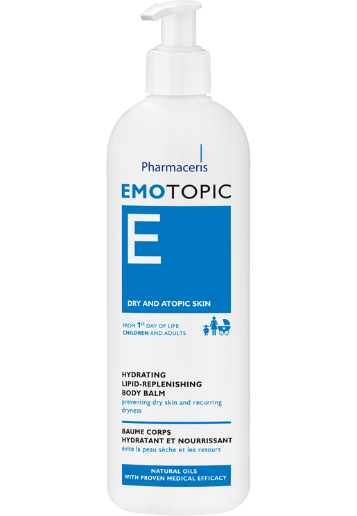 EMOTOPIC HYDRATING LIPIDREPLENISHING BODY BALM preventing dry skin and